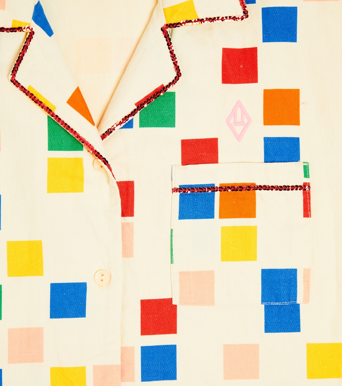 Baboon printed cotton and linen shirt | The Animals Observatory