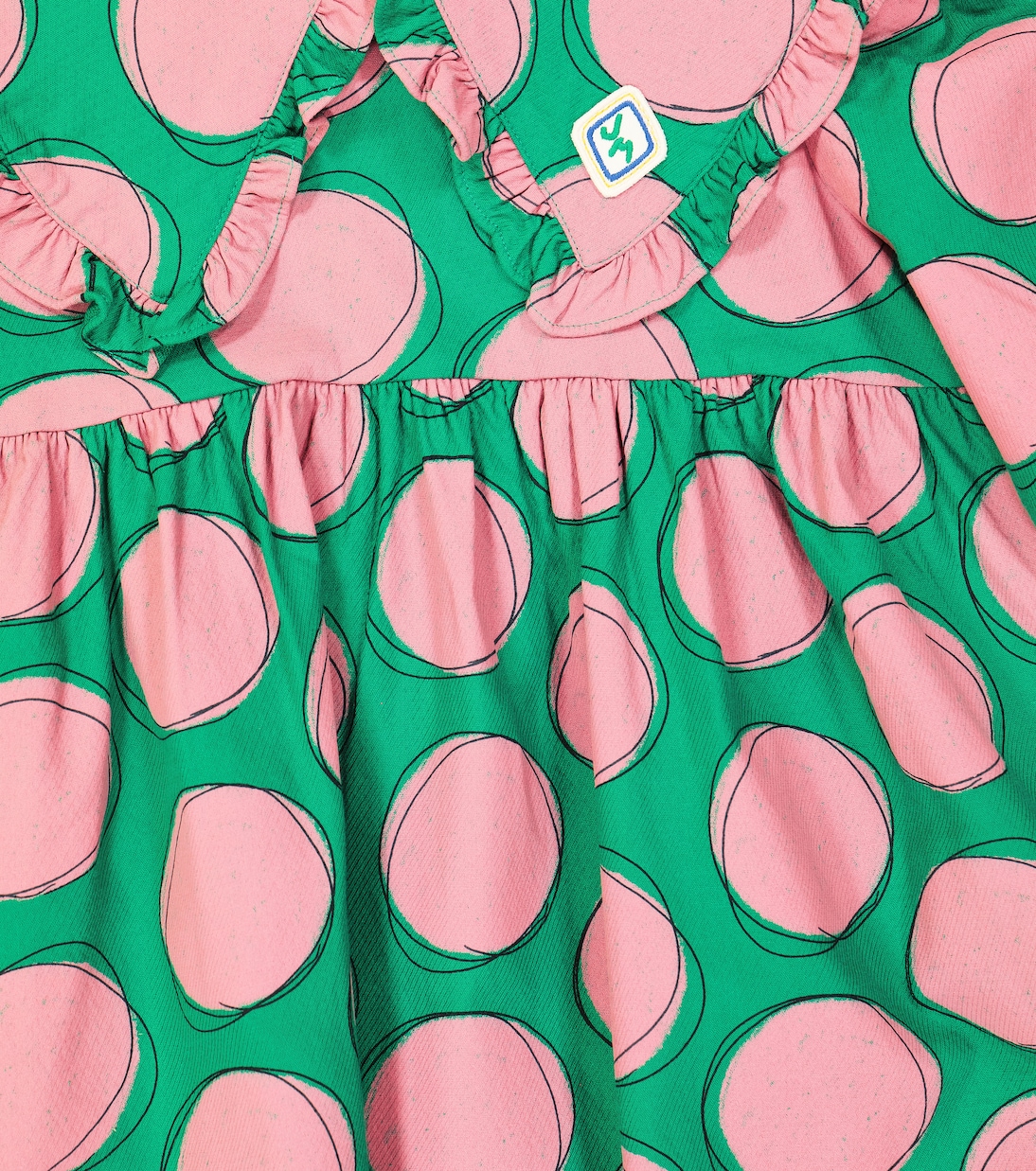 Polka-dot cotton dress | Jellymallow