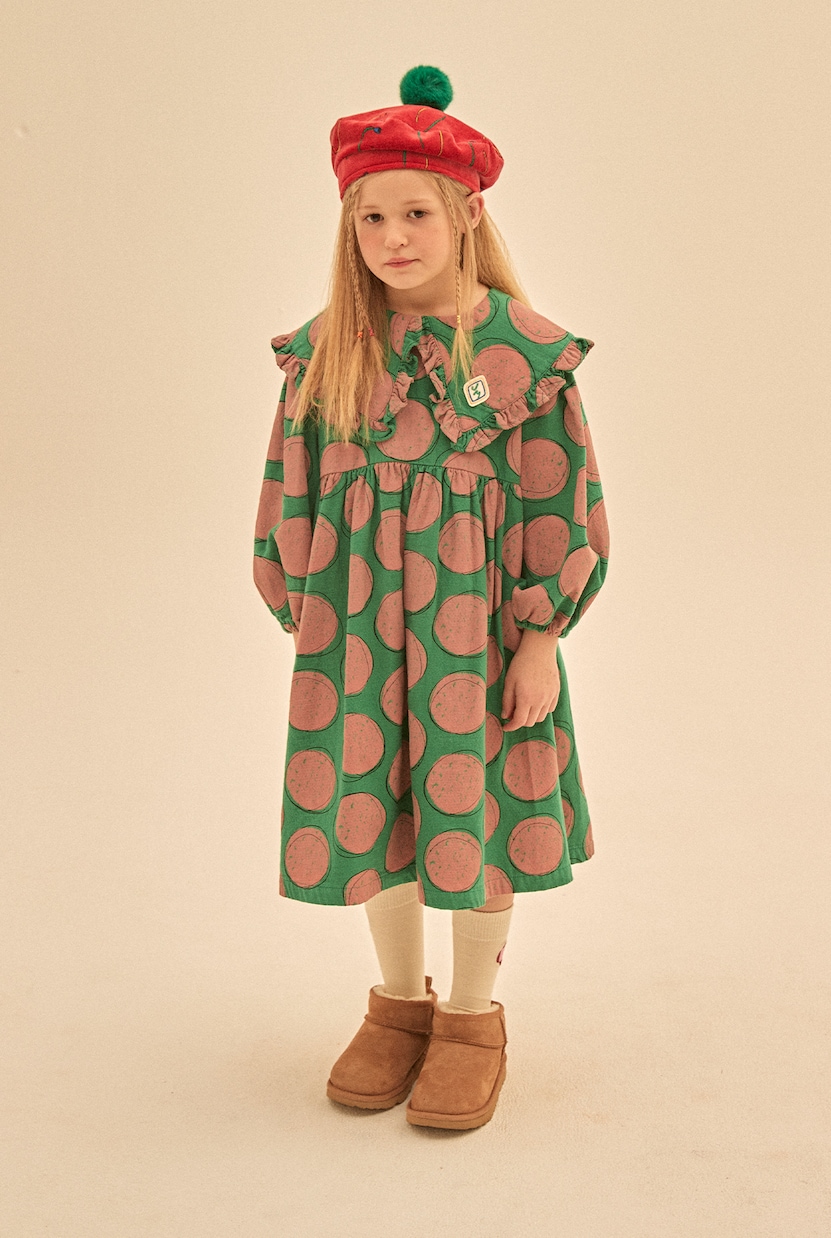 Polka-dot cotton dress | Jellymallow