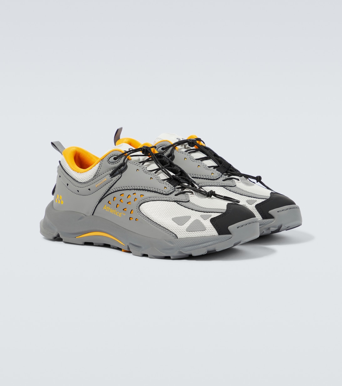 2.0 Low leather-trimmed sneakers | Athletics Footwear