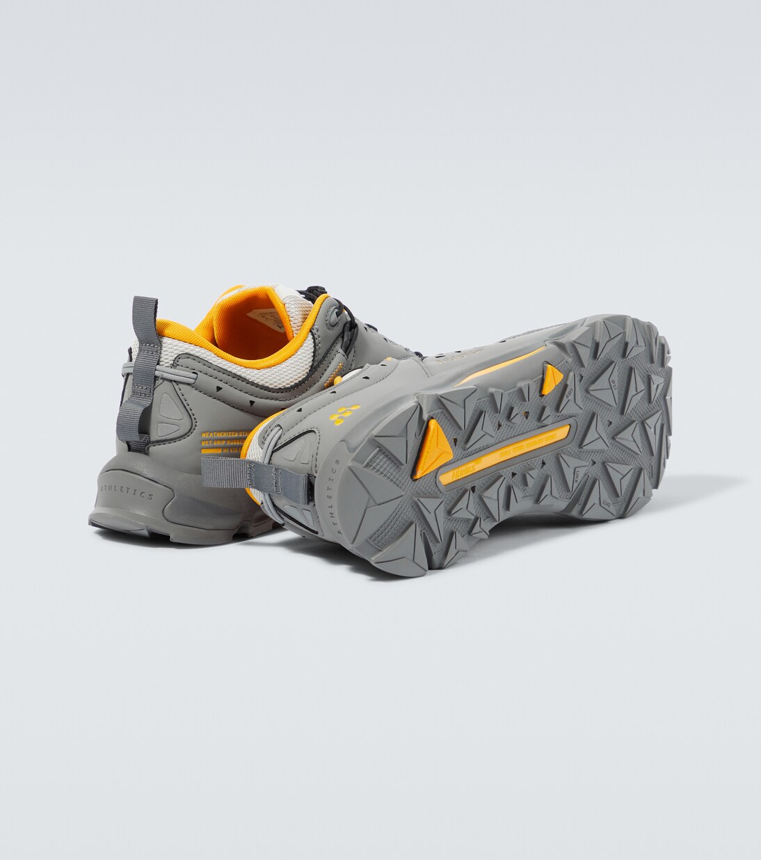 2.0 Low leather-trimmed sneakers | Athletics Footwear