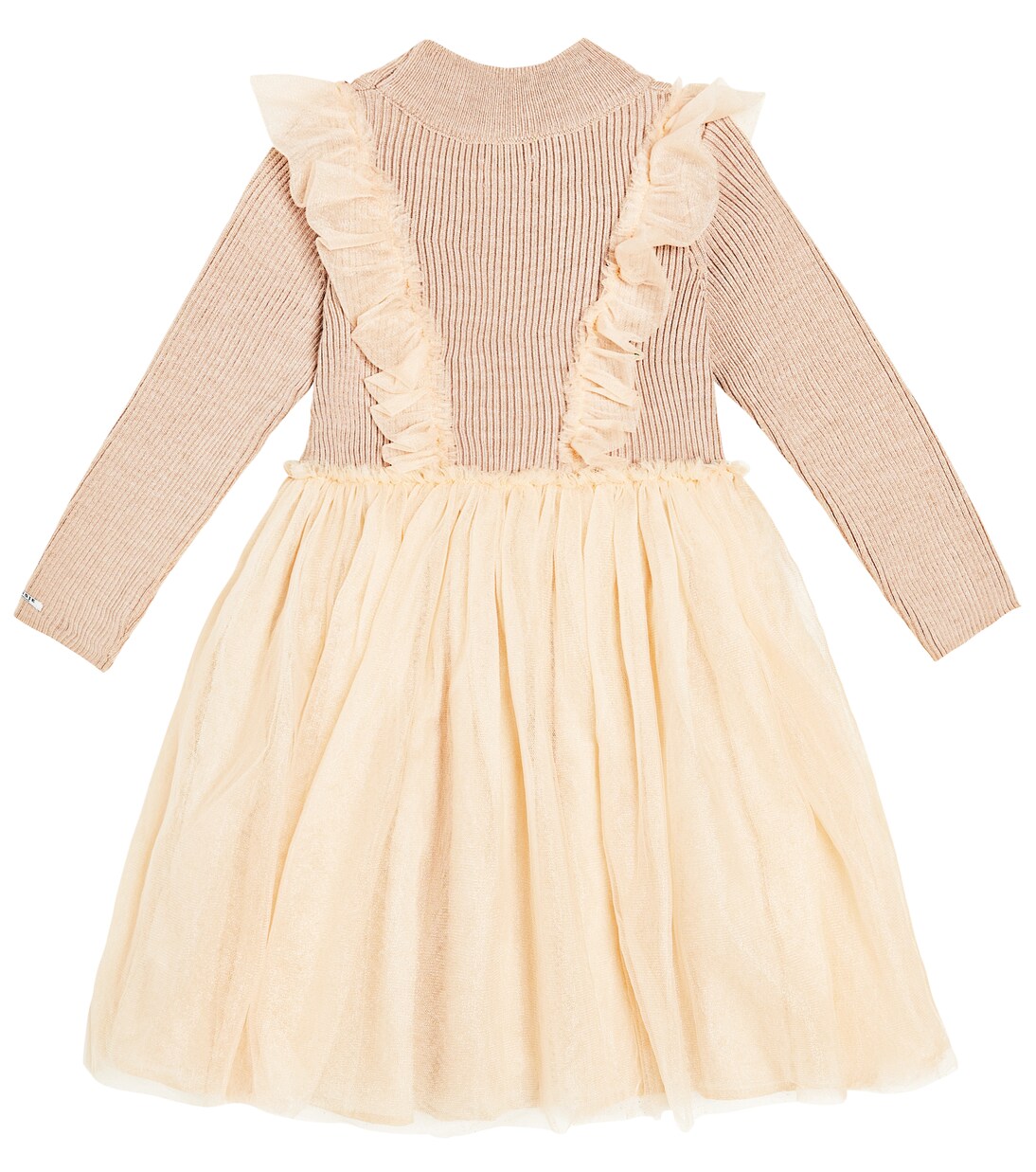 Flovos ribbed-knit tulle dress | Donsje