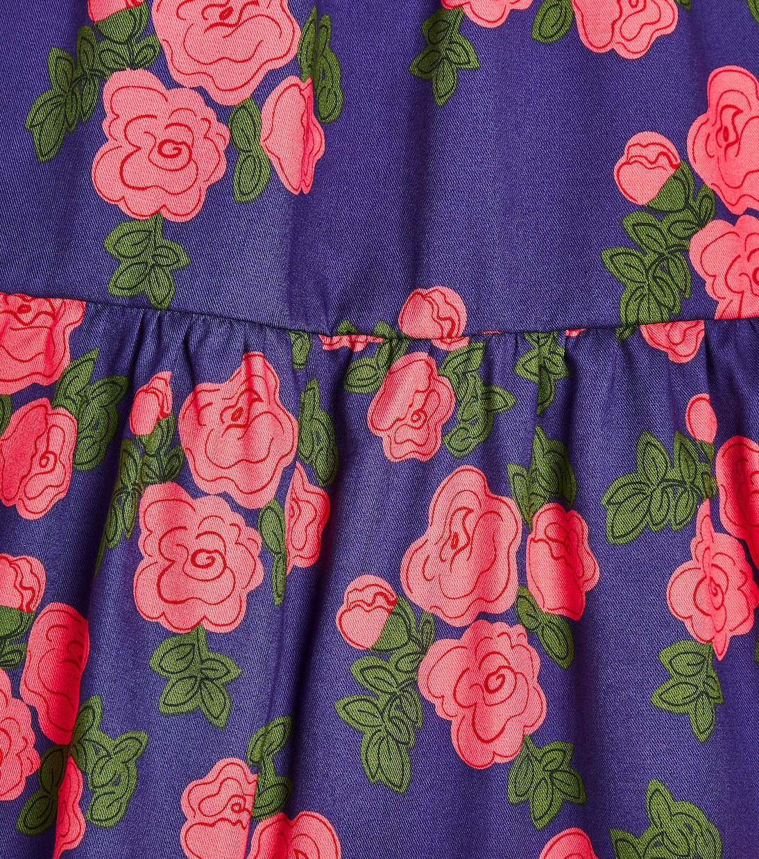 Robe Roses en coton | Mini Rodini