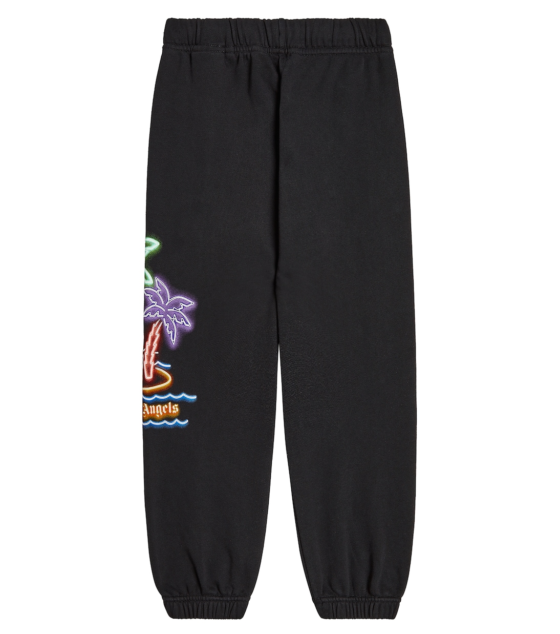 Printed cotton jersey sweatpants | Palm Angels Kids