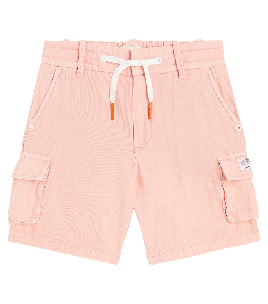 Short cargo en coton et lin | Scotch & Soda Kids