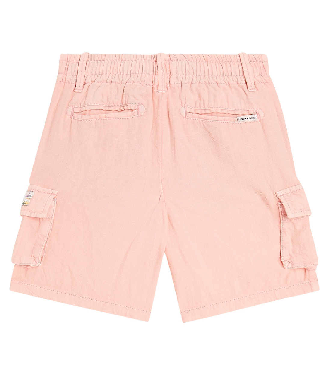 Short cargo en coton et lin | Scotch & Soda Kids
