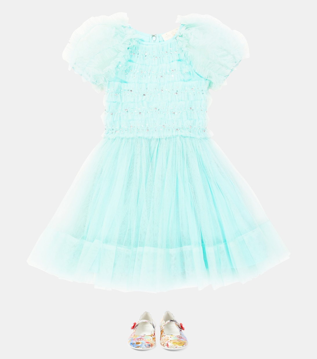 Montage ruffled tulle dress | Tutu Du Monde