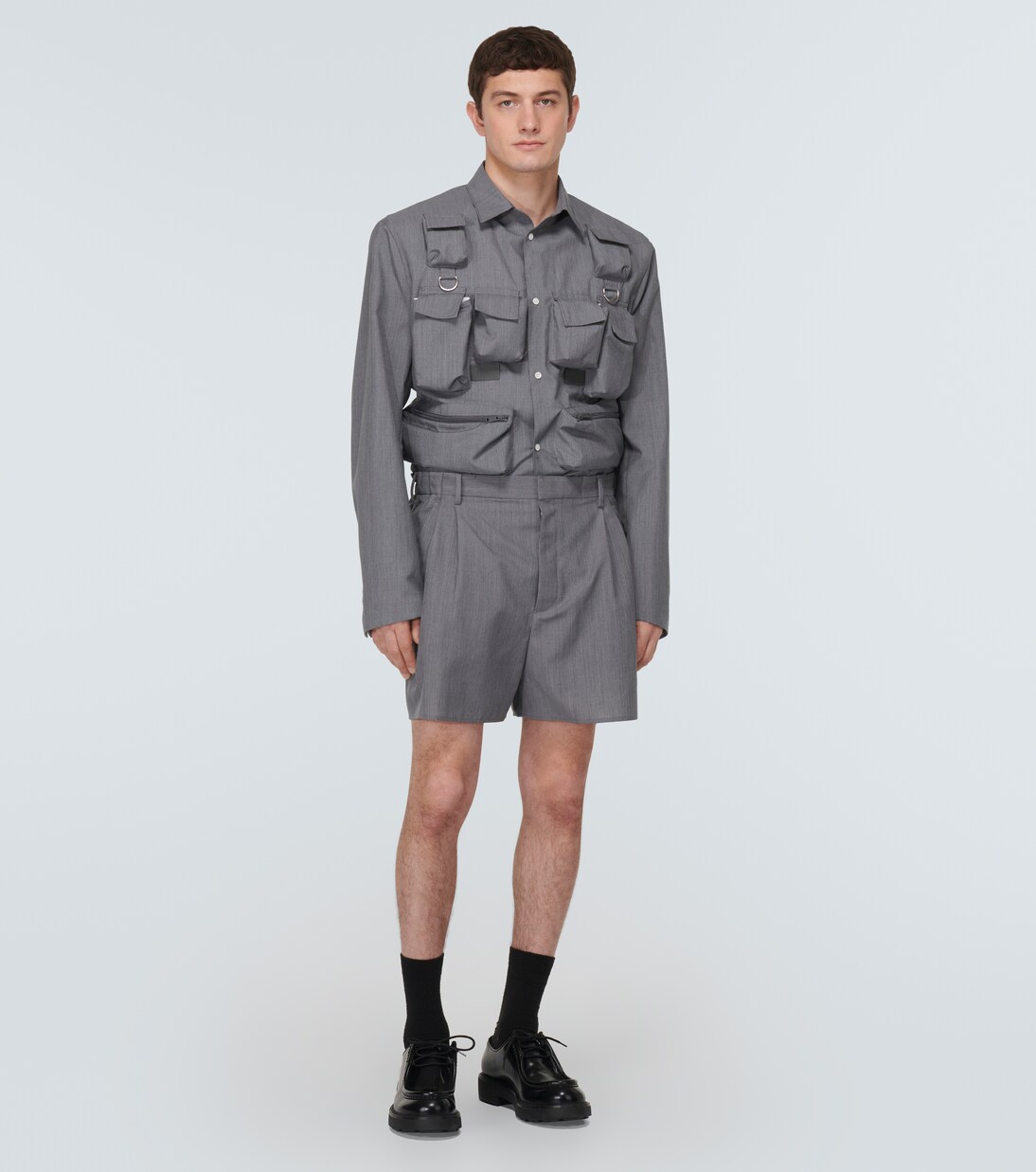 Hemd aus Wolle und Mohair | Prada