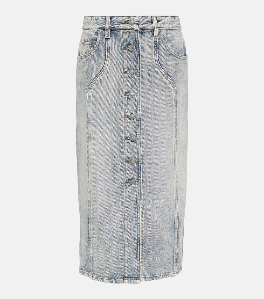 Gonna midi di jeans Vandy | Marant Etoile