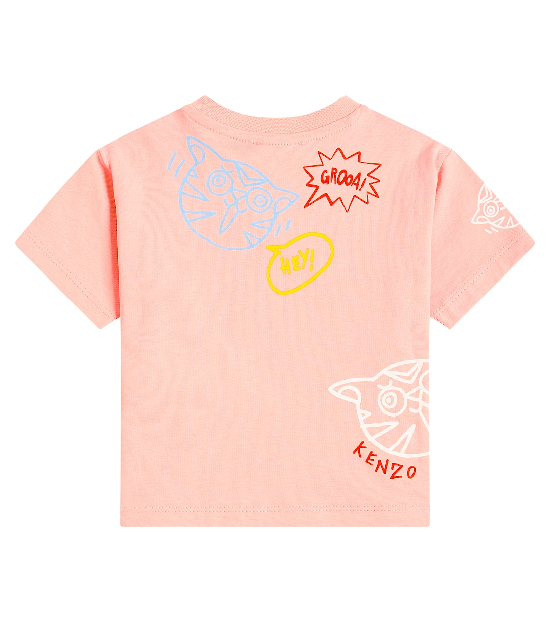Baby printed cotton-blend T-shirt | Kenzo Kids