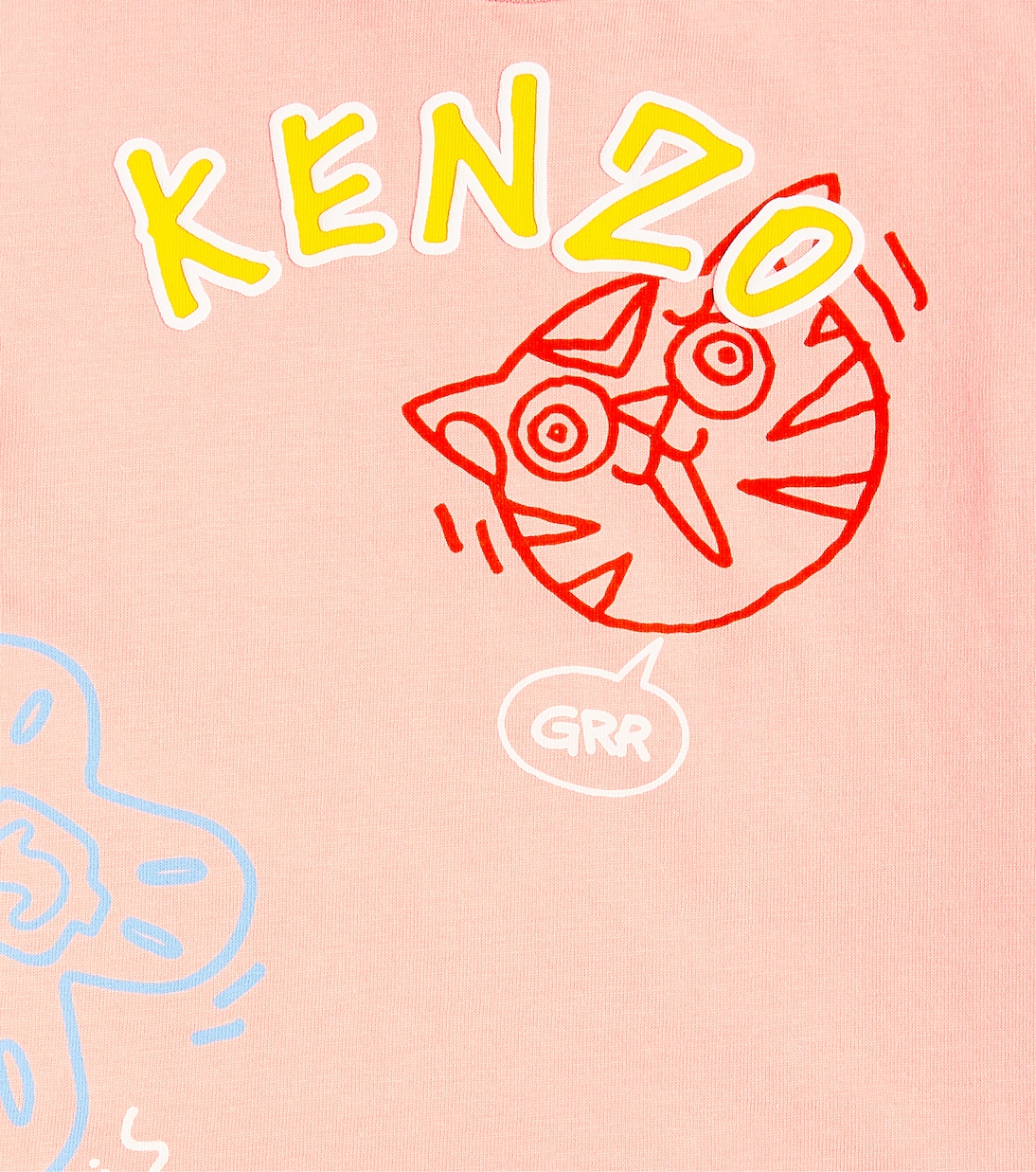 Baby printed cotton-blend T-shirt | Kenzo Kids