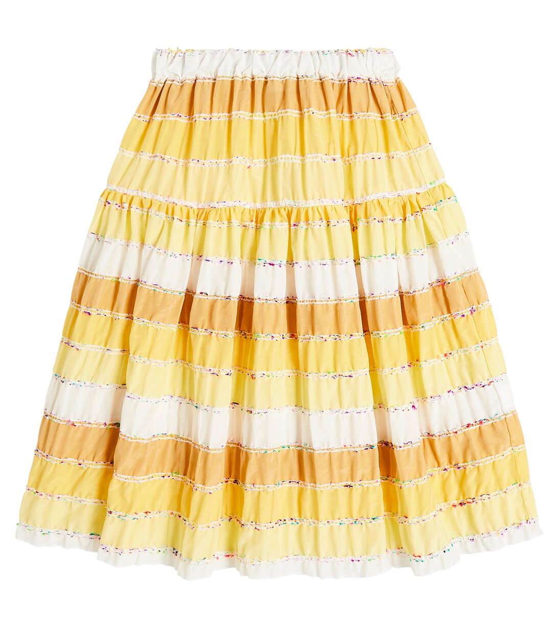 Striped cotton skirt  | Paade Mode