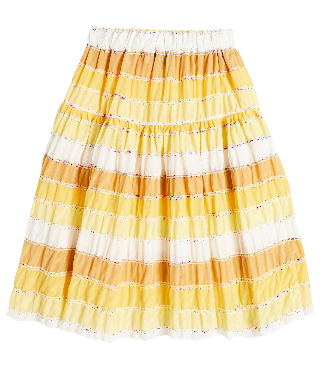 Striped cotton skirt  | Paade Mode