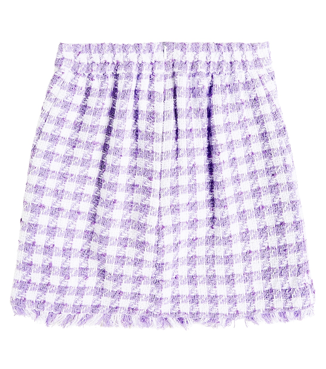 Houndstooth bouclé skirt | Monnalisa