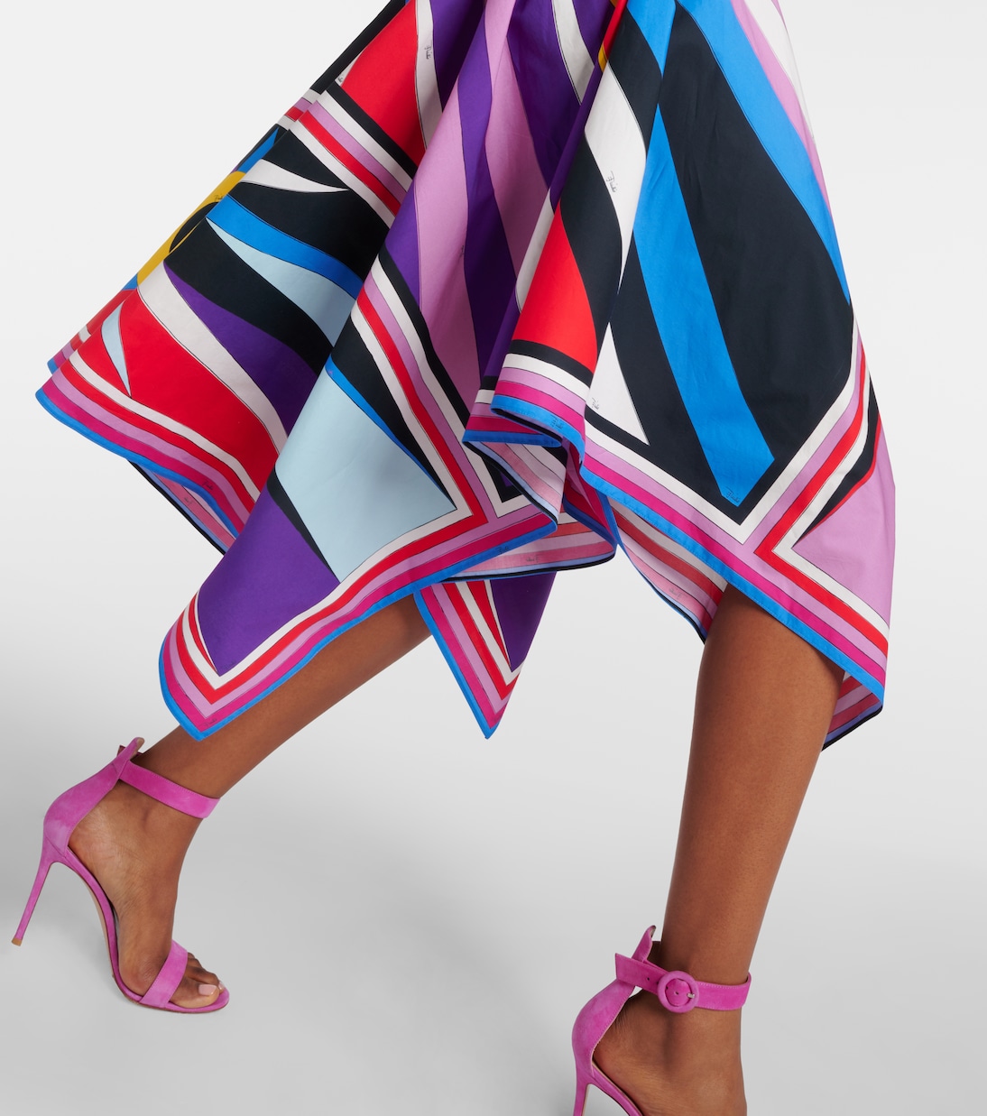 Midikleid Cigni aus Baumwolle | Pucci