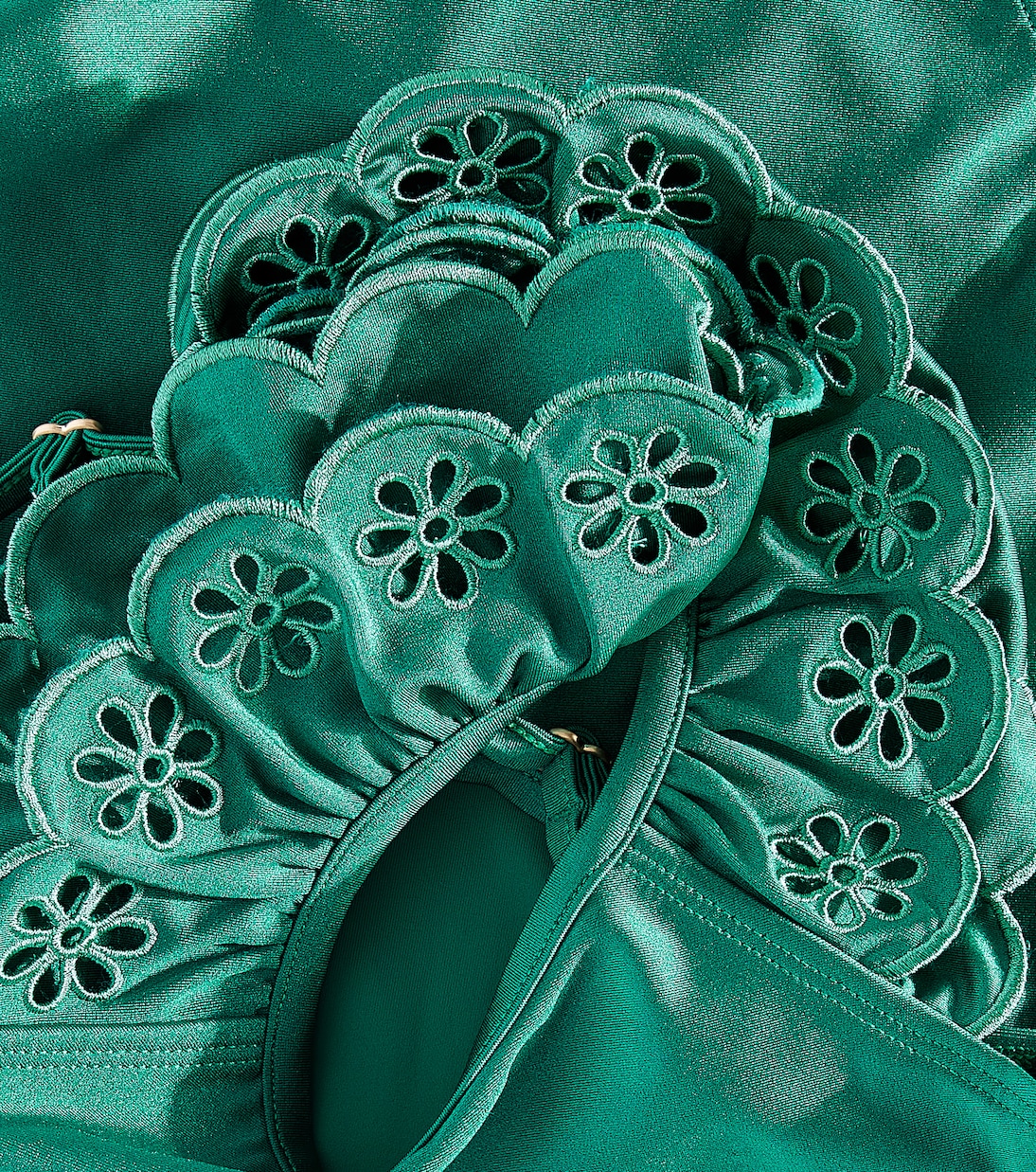 Ottie broderie anglaise swimsuit | Zimmermann Kids