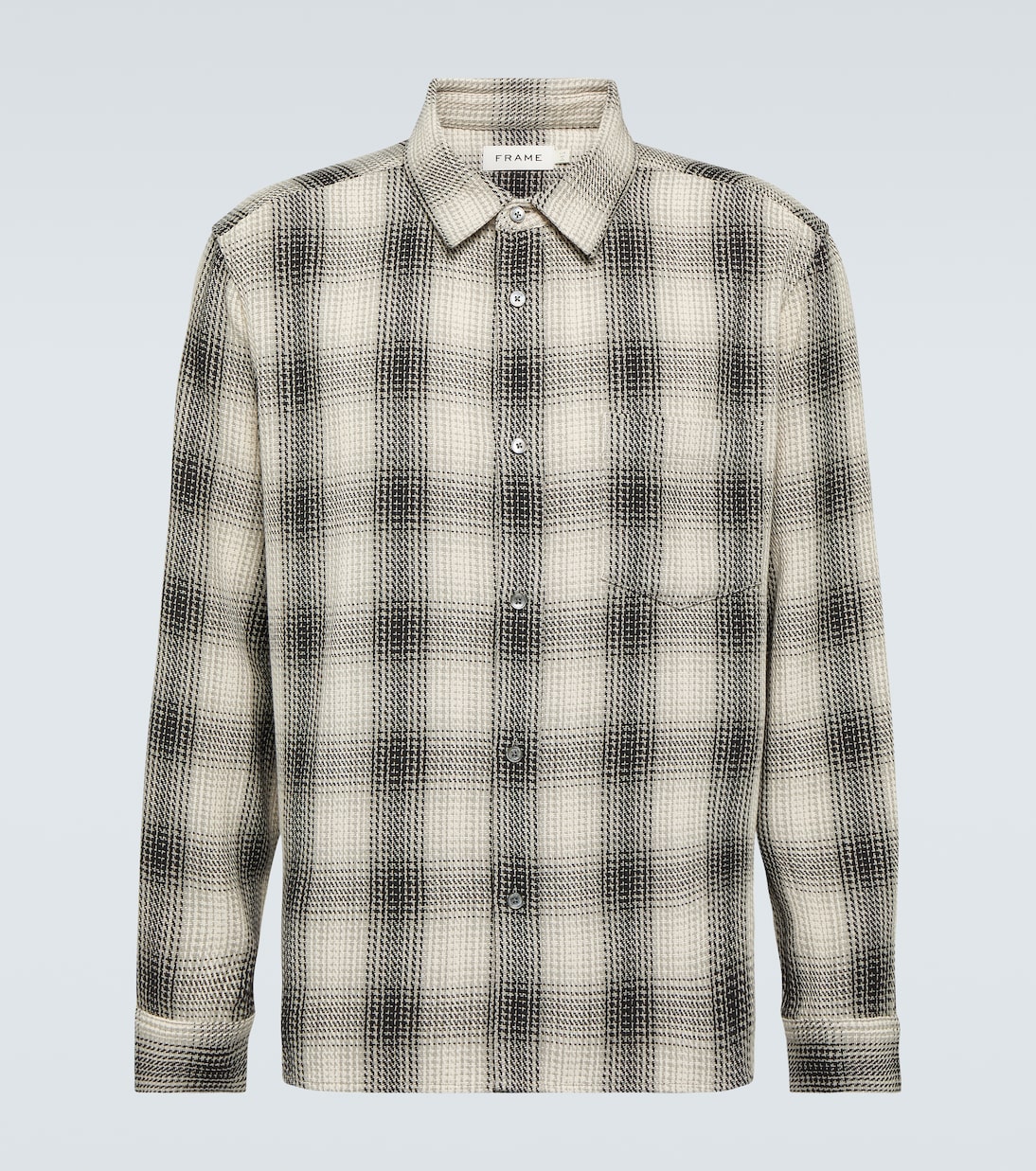 Baja tartan cotton shirt | Frame