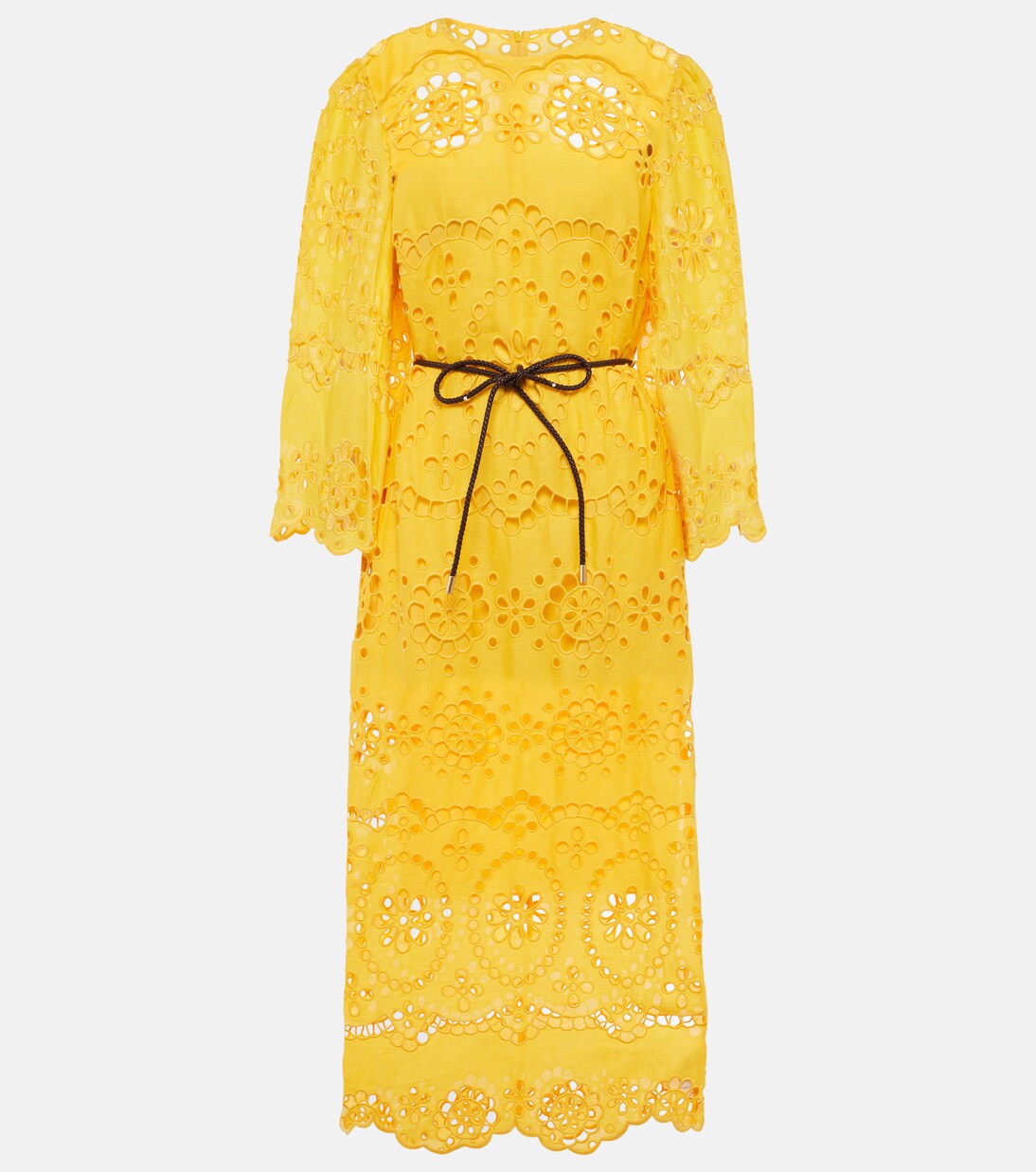 Pop embroidered midi dress | Zimmermann