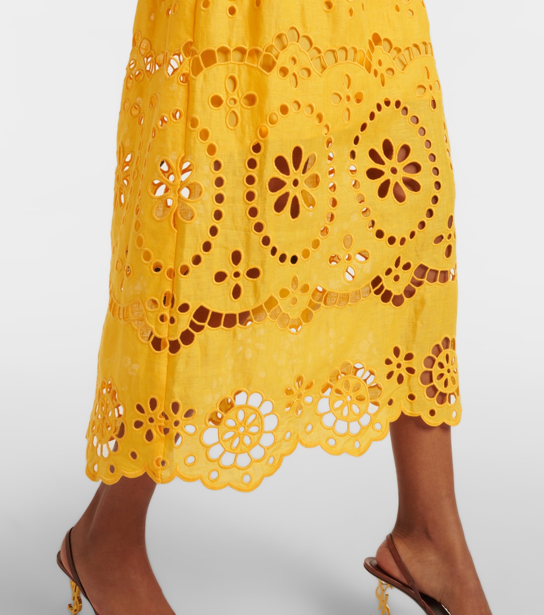 Pop embroidered midi dress | Zimmermann