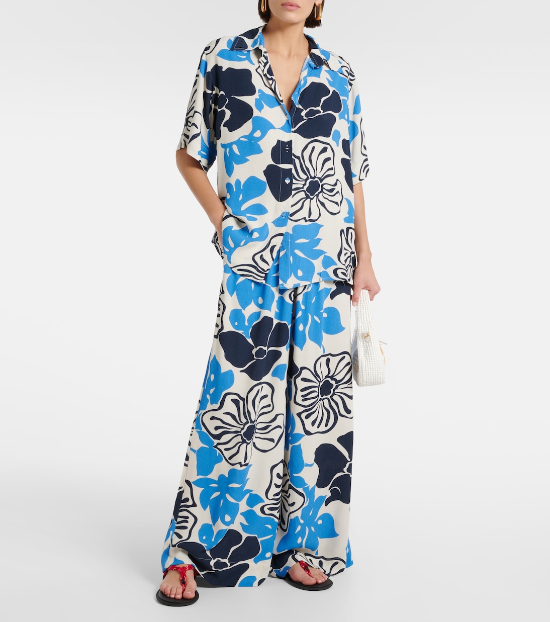 Pantalon ample Kartika à fleurs | Faithfull