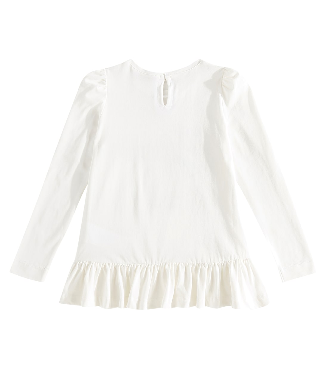 x Disney printed cotton jersey top | Monnalisa