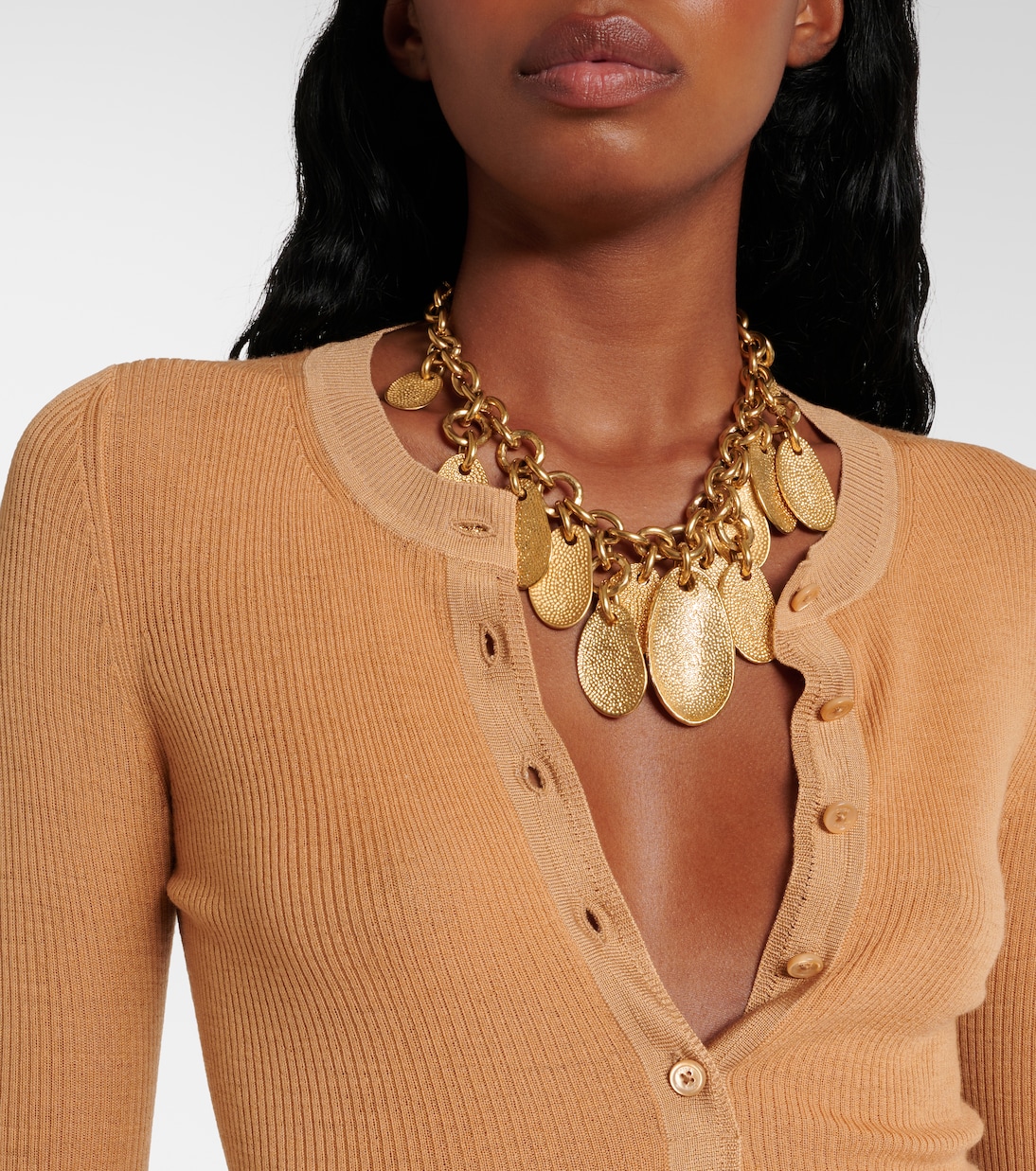 Top Henley en laine | Chloé