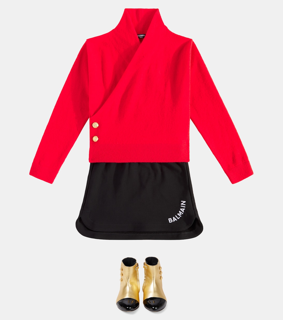 Pullover aus einem Wollgemisch | Balmain Kids