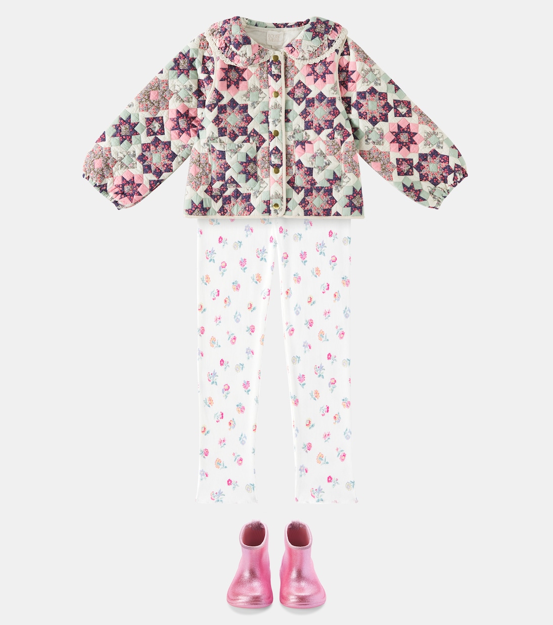 Giacca Joulia in cotone patchwork | Louise Misha