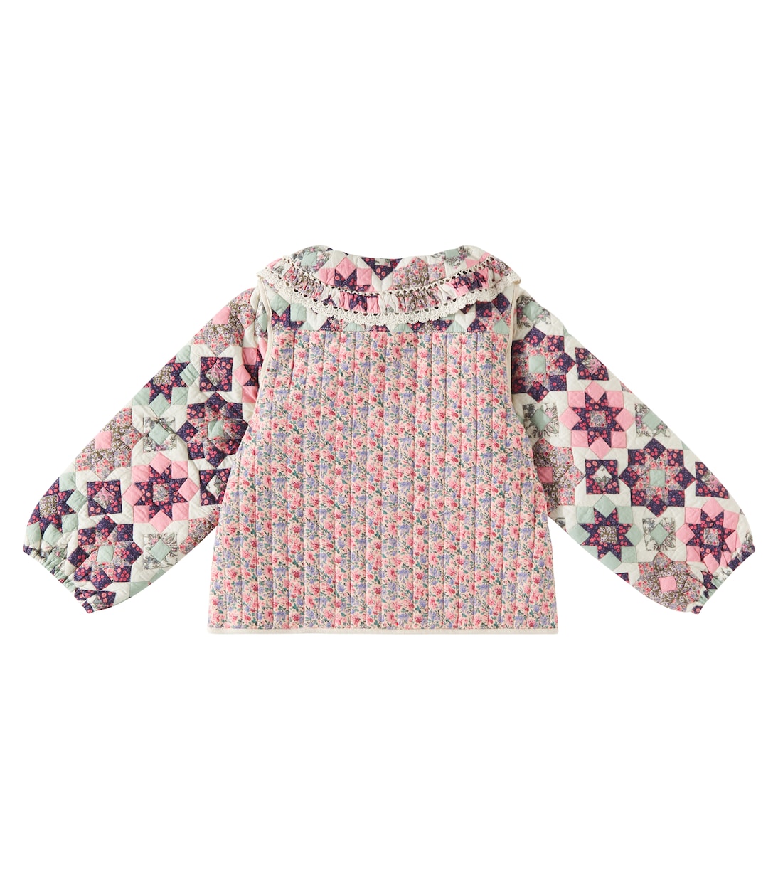 Giacca Joulia in cotone patchwork | Louise Misha