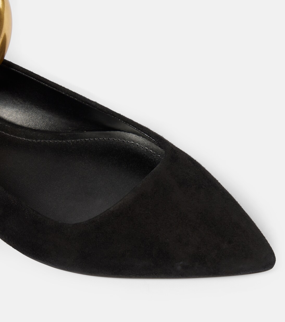 Verzierte Ballerinas Leanor aus Veloursleder | Isabel Marant