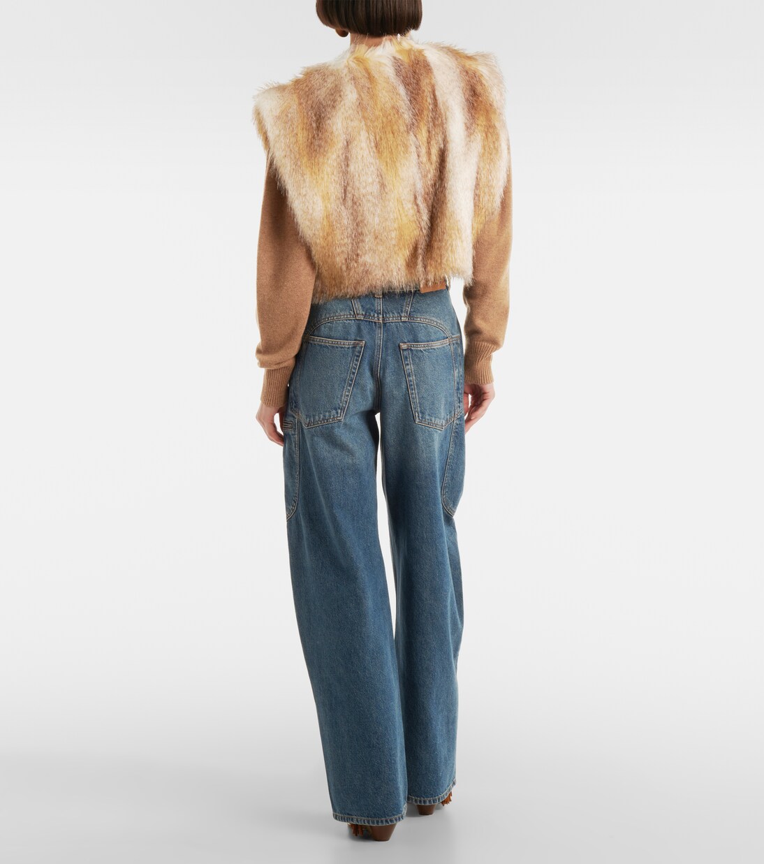 Alexina faux fur vest | Isabel Marant