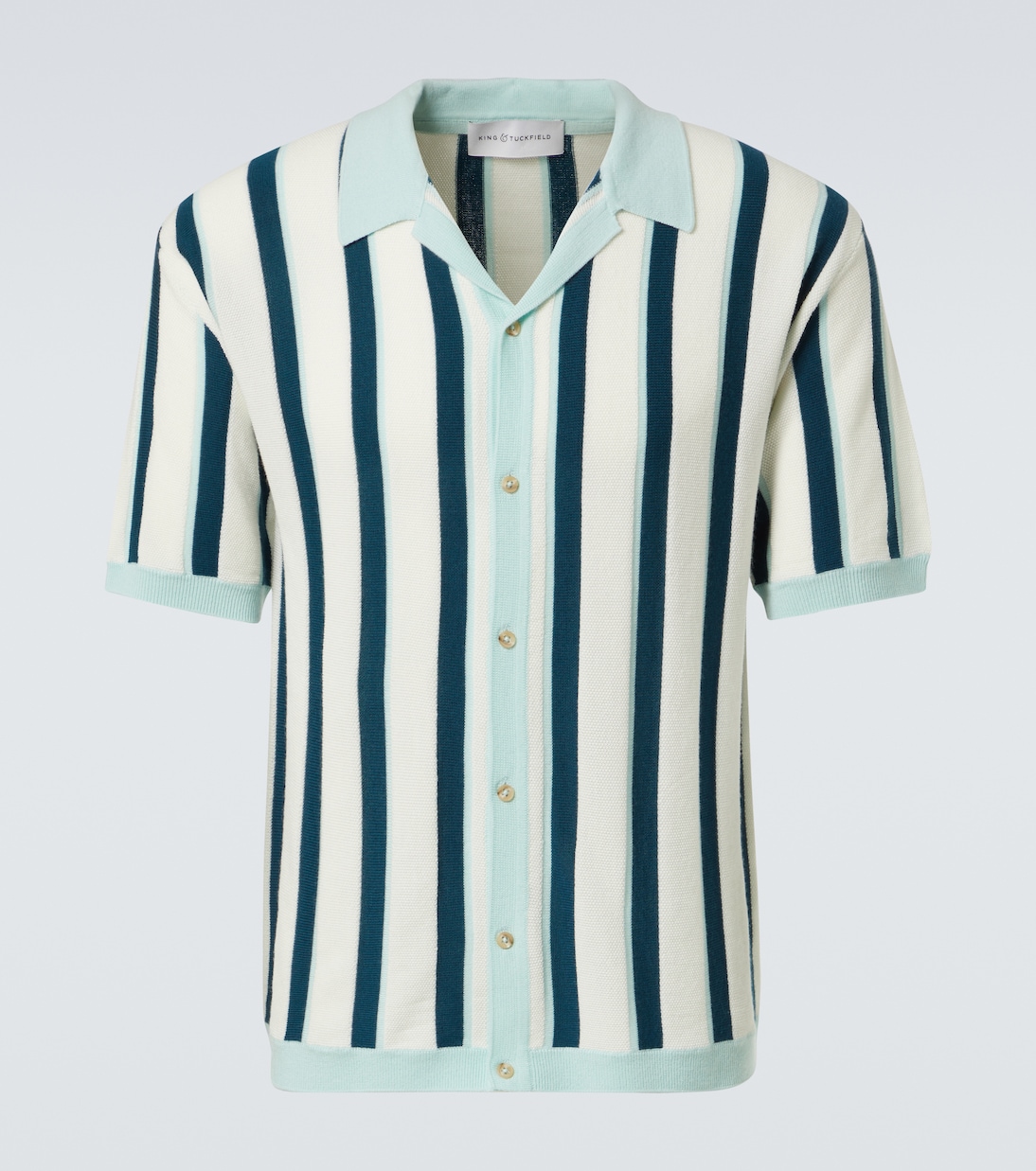 Chemise rayée en laine | King & Tuckfield
