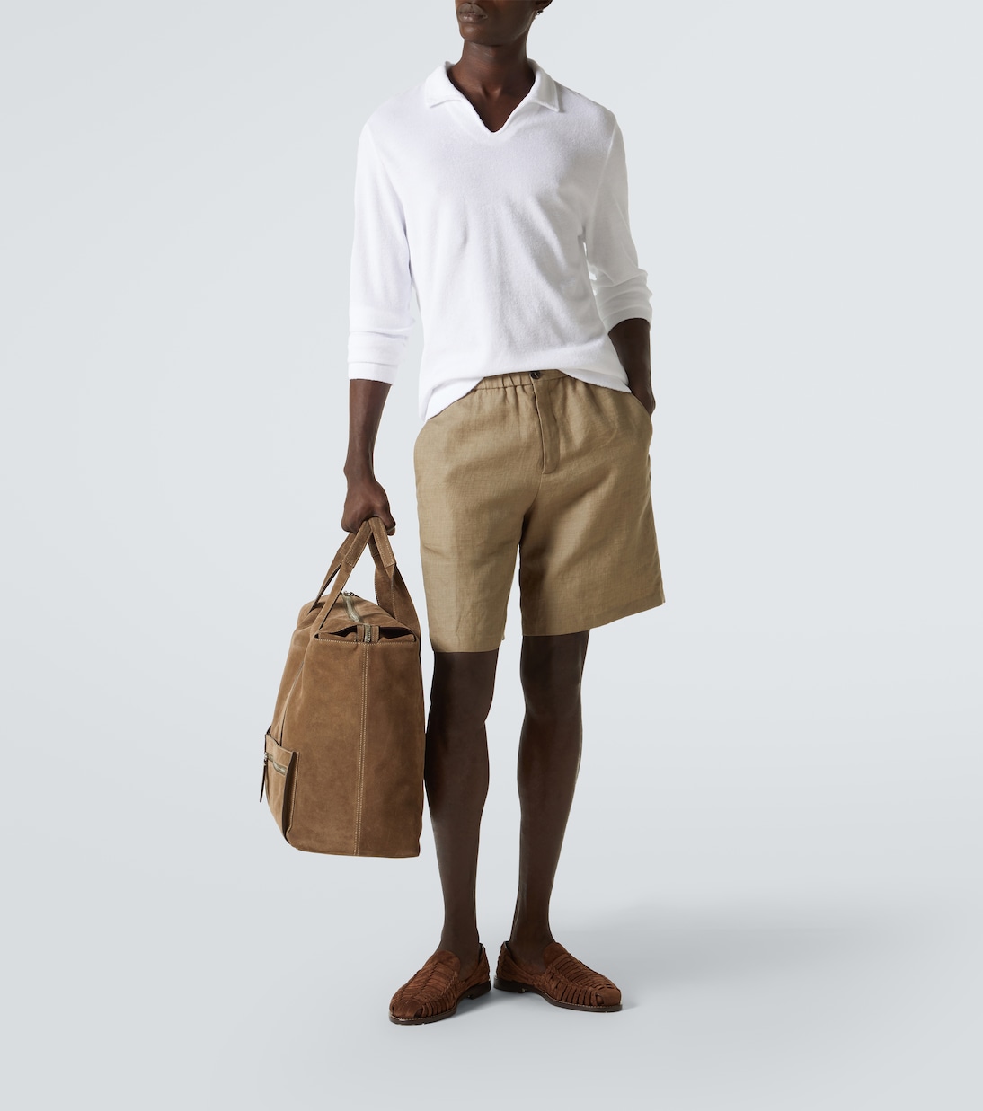 Polohemd aus Baumwollfrottee | Fedeli