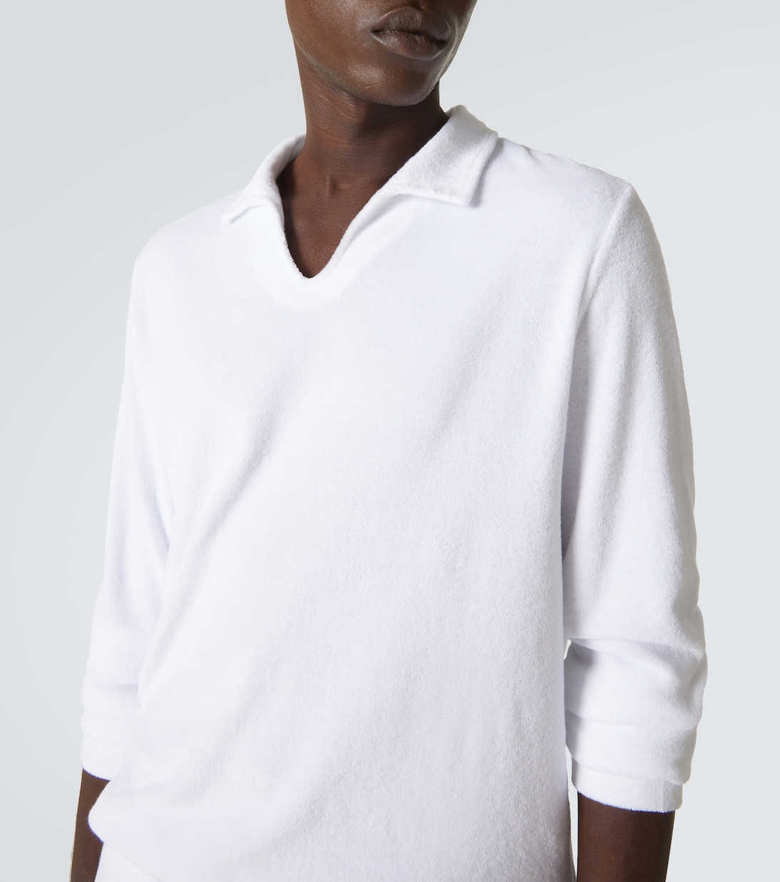 Polohemd aus Baumwollfrottee | Fedeli