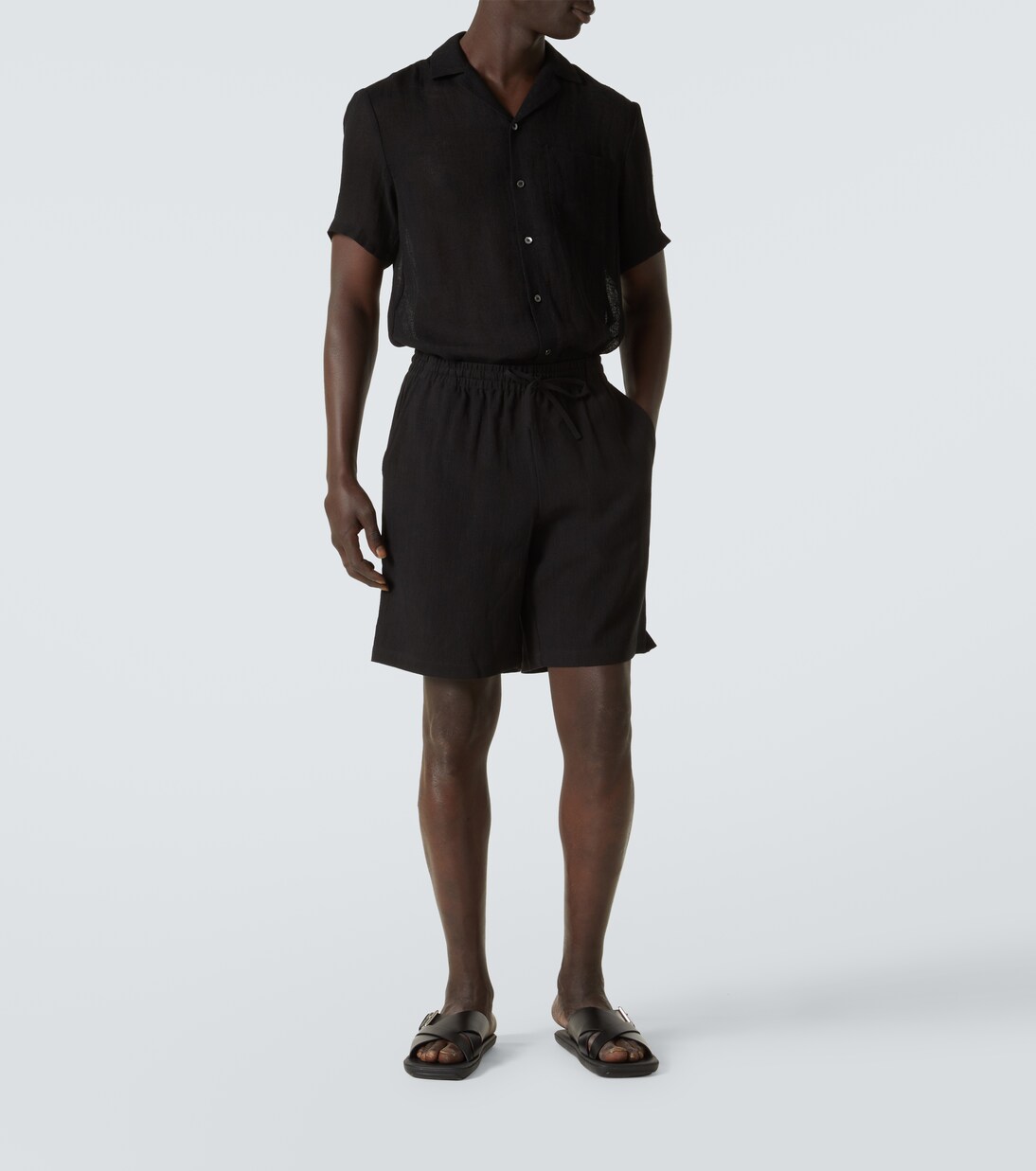Linen shorts | Le Kasha
