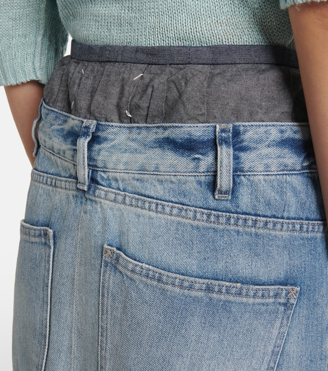 Jeansrock Four Stitches | Maison Margiela