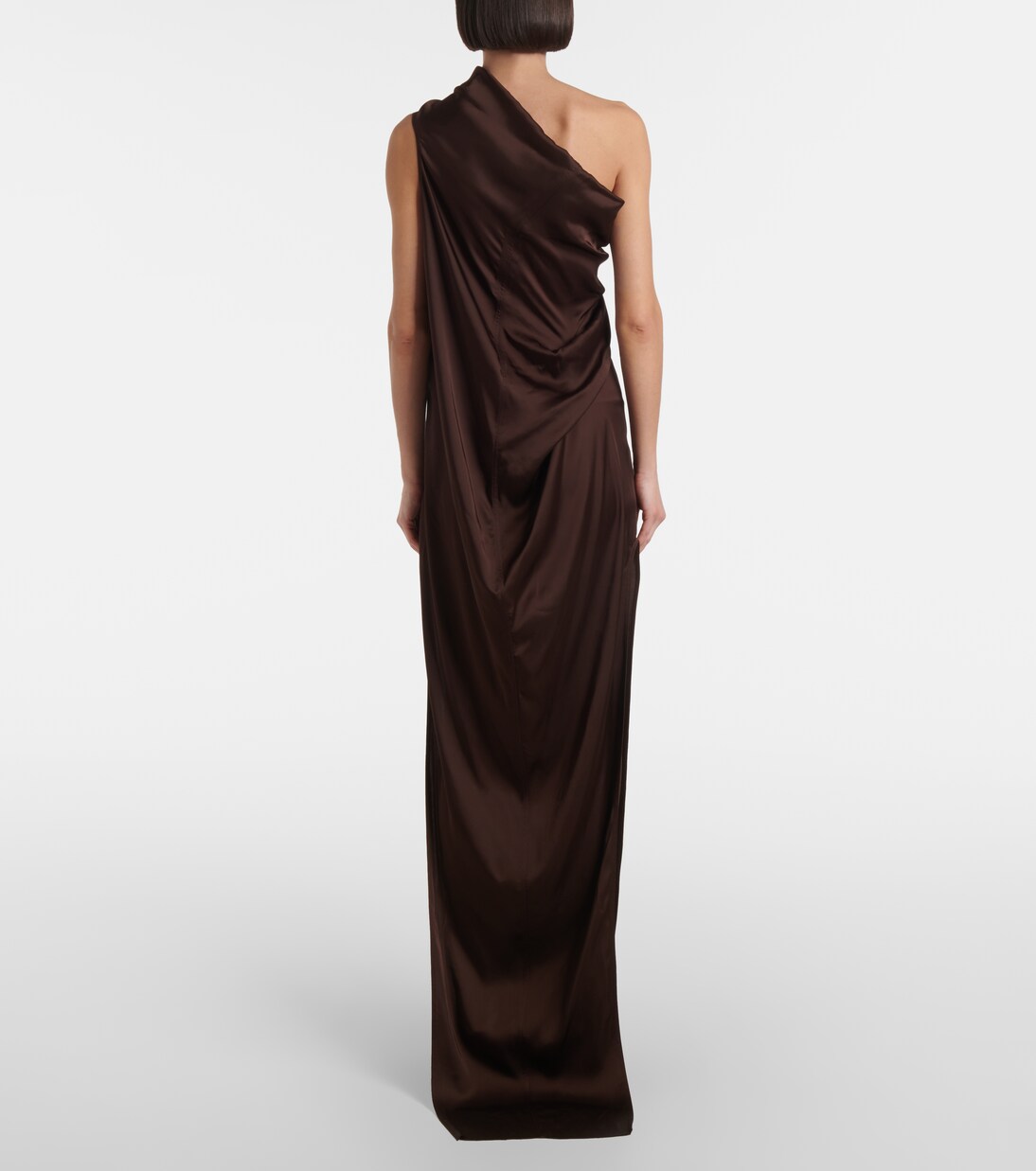 Abito lungo monospalla Athena | Rick Owens