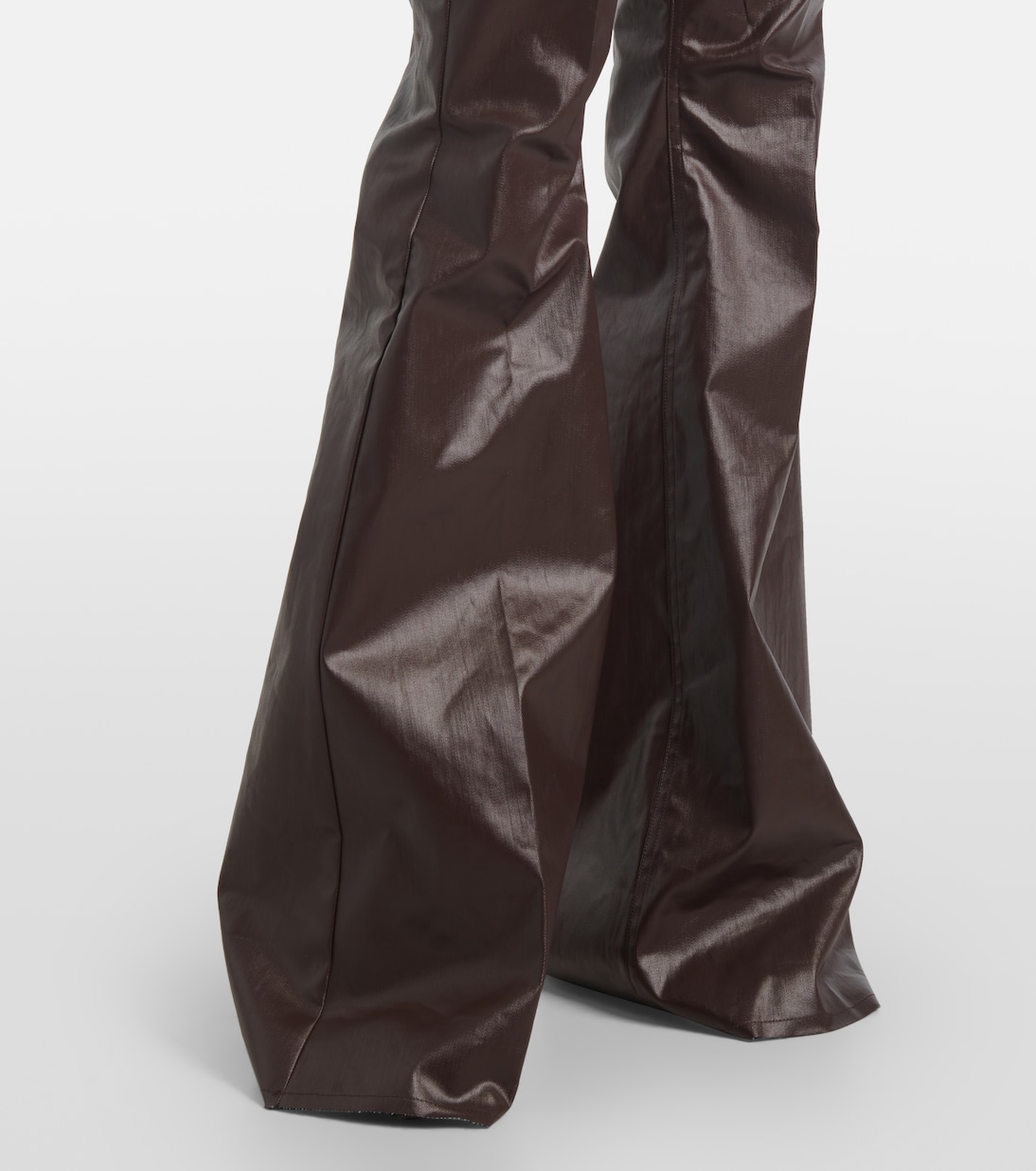 Beschichtete High-Rise-Hose aus Canvas | Rick Owens