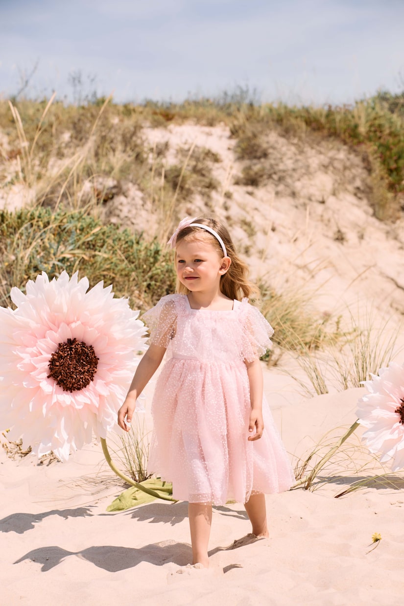 Polka-dot tulle dress | Patachou