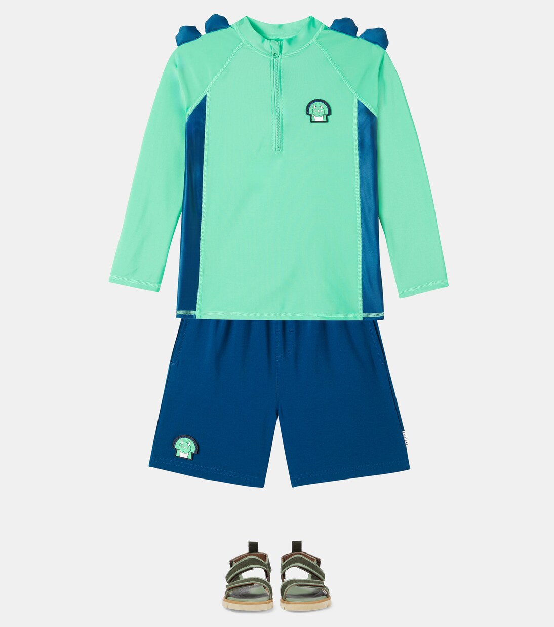 Spike The Dinosaur rashguard top | Roarsome