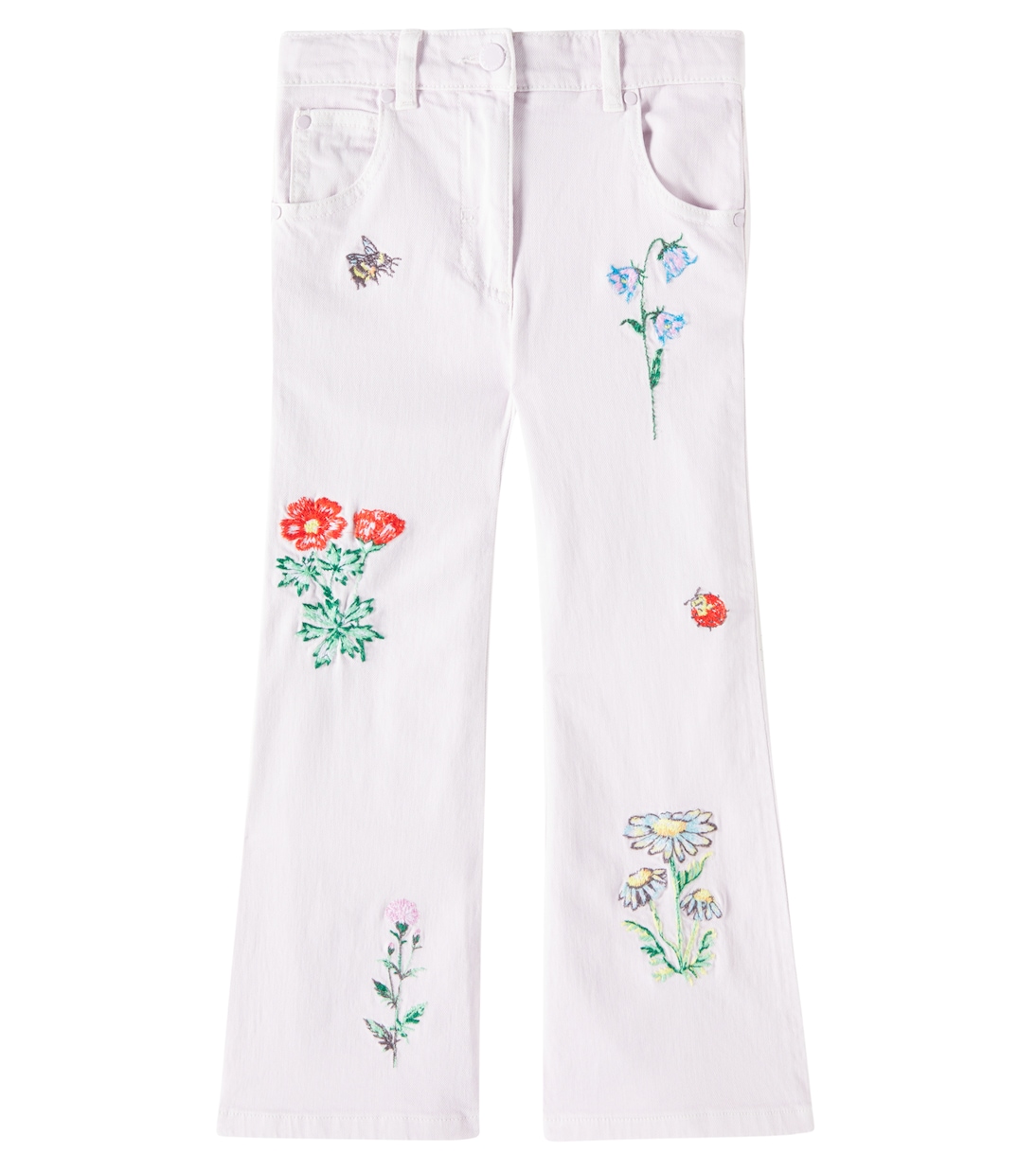 Patch-appliqué jeans | Stella McCartney Kids