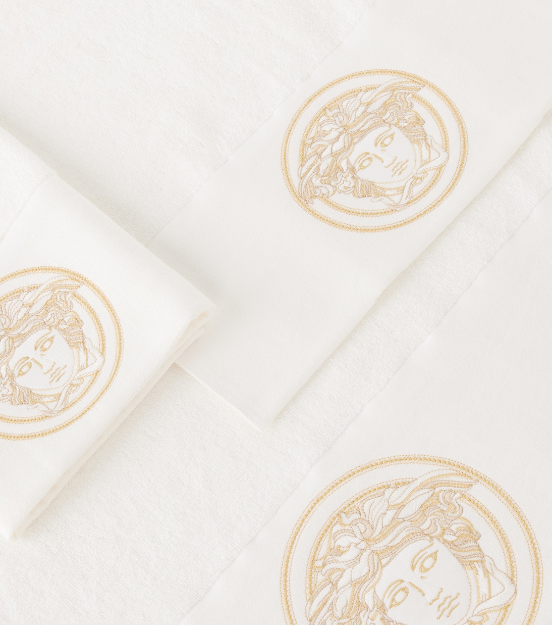 Medusa Gala set of 5 cotton terry towels | Versace Home