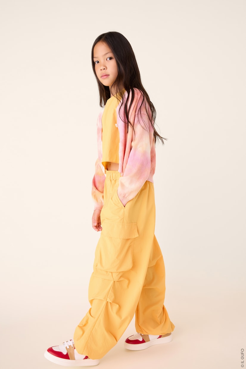 Cardigan in cotone tie-dye | Il Gufo