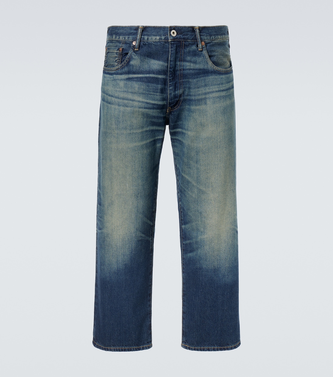 Faded straight jeans | Junya Watanabe