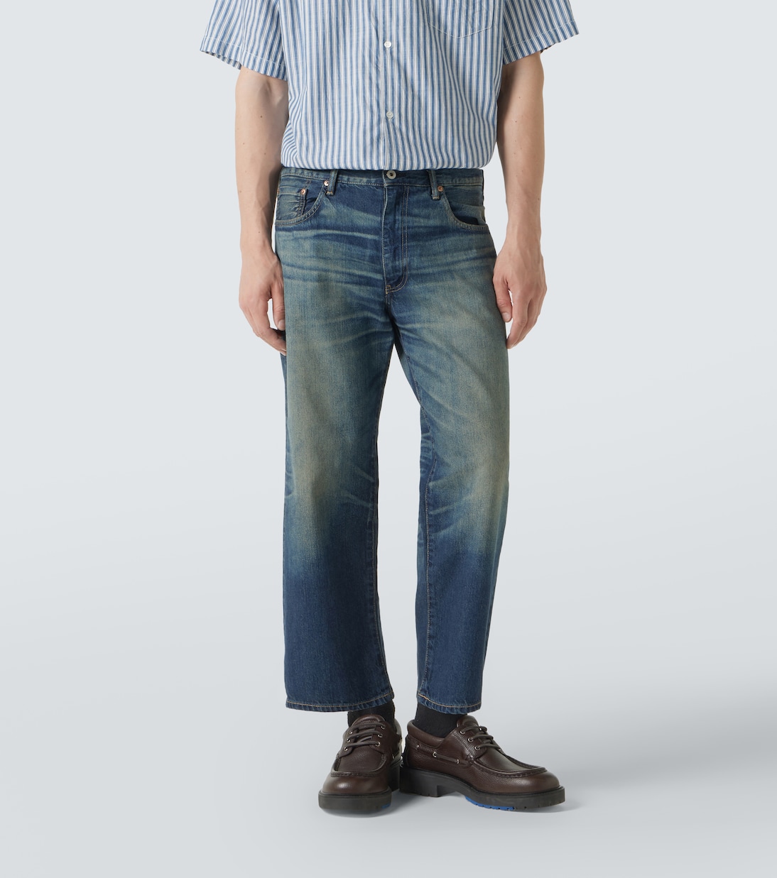 Faded straight jeans | Junya Watanabe