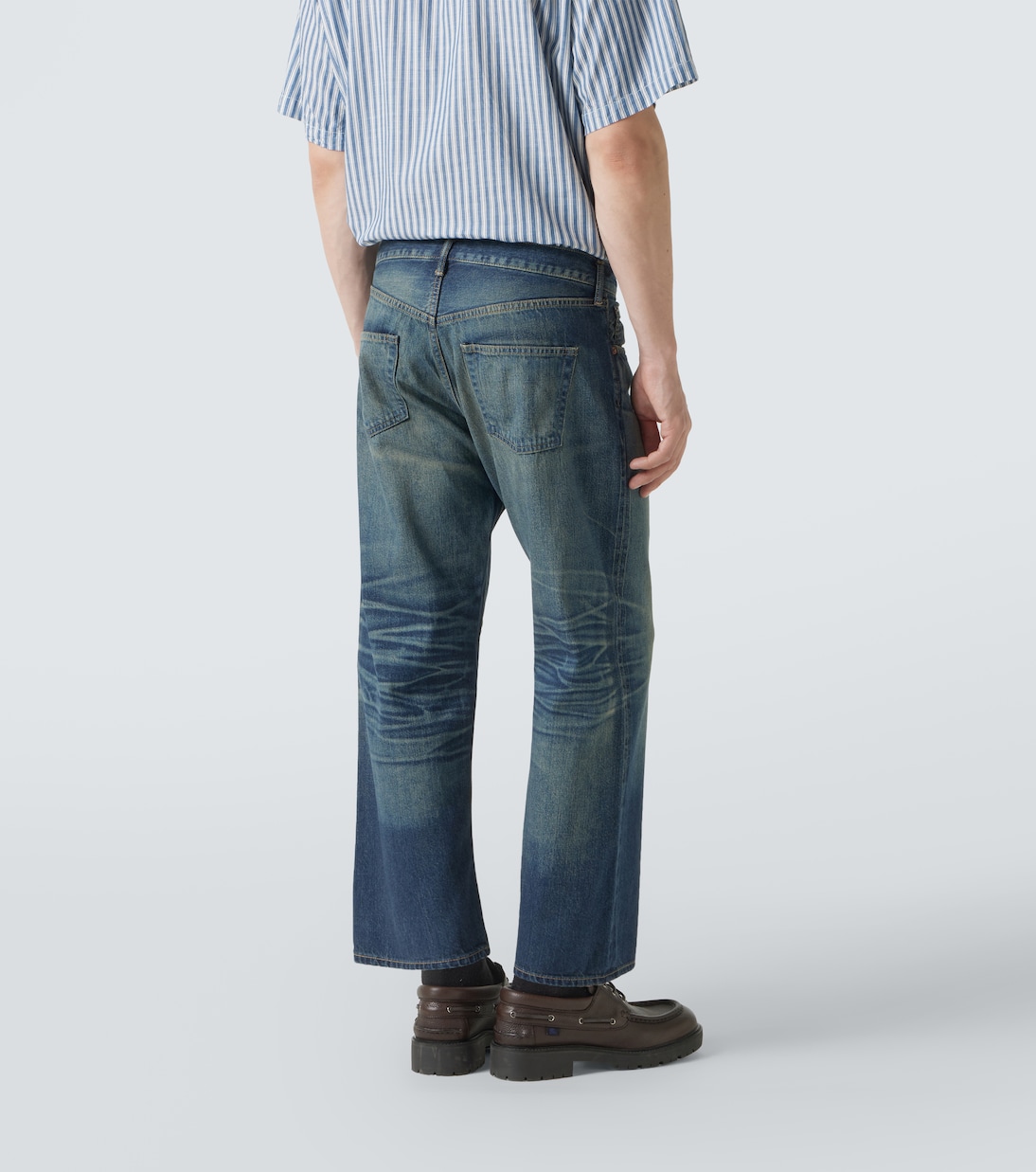 Faded straight jeans | Junya Watanabe