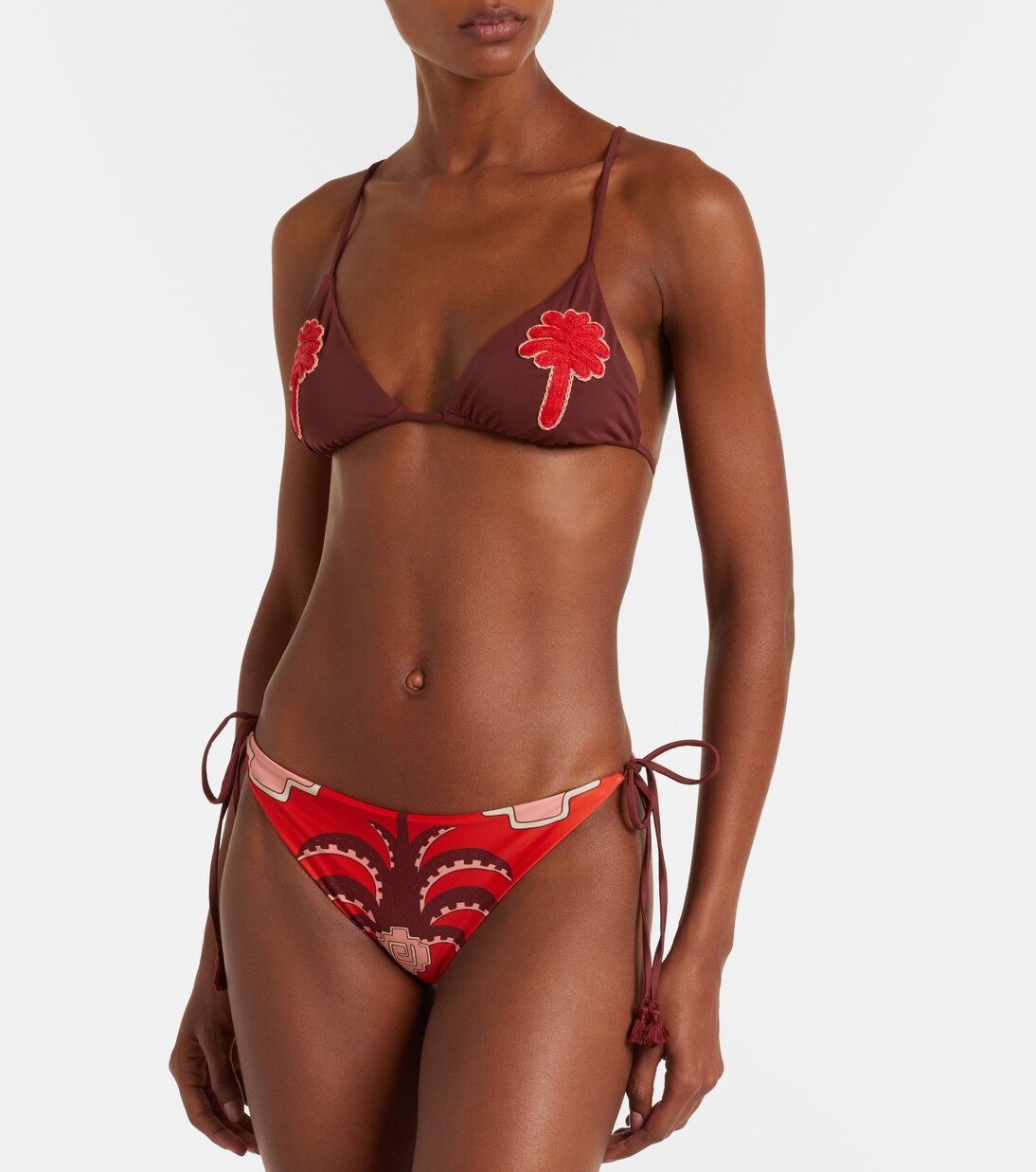 Besticktes Bikini-Oberteil | Johanna Ortiz