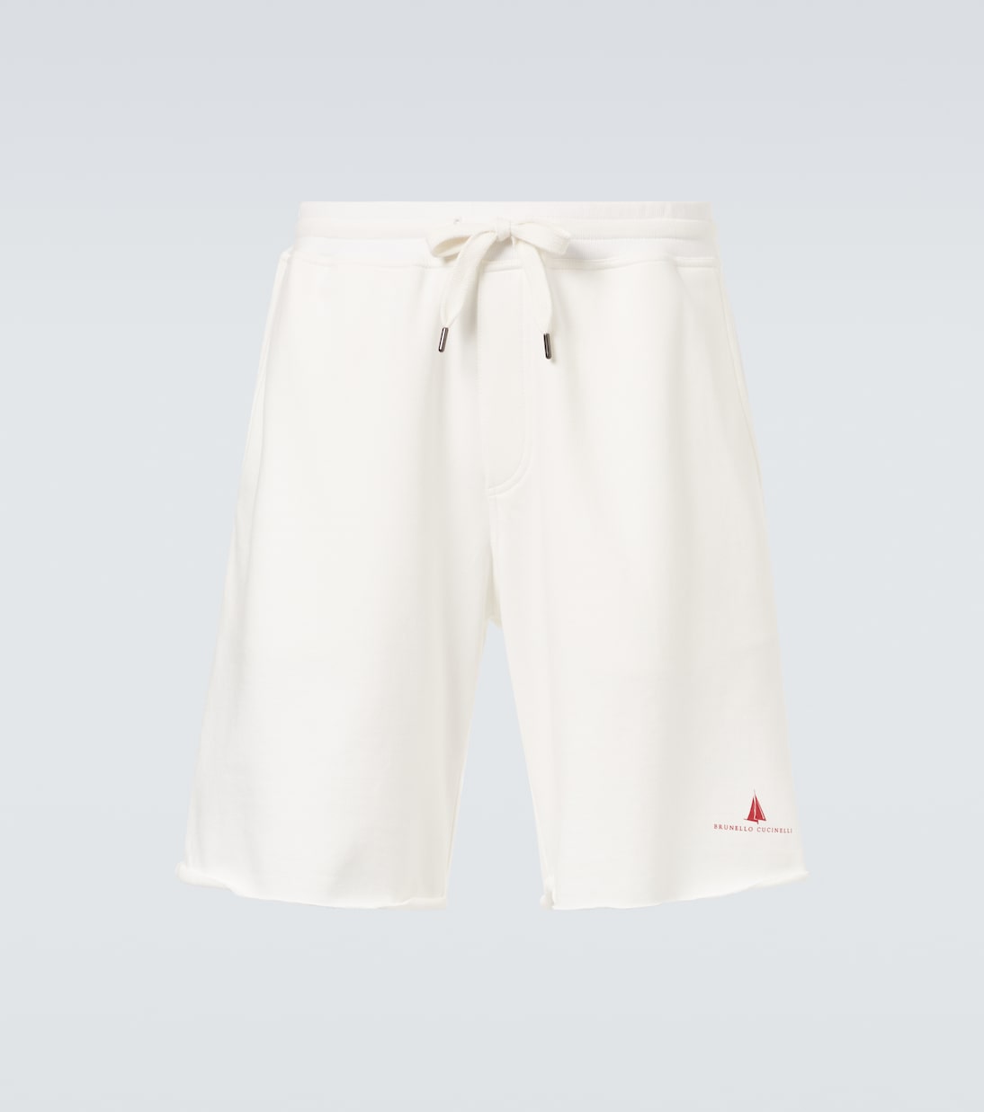 Cotton-blend jersey shorts | Brunello Cucinelli
