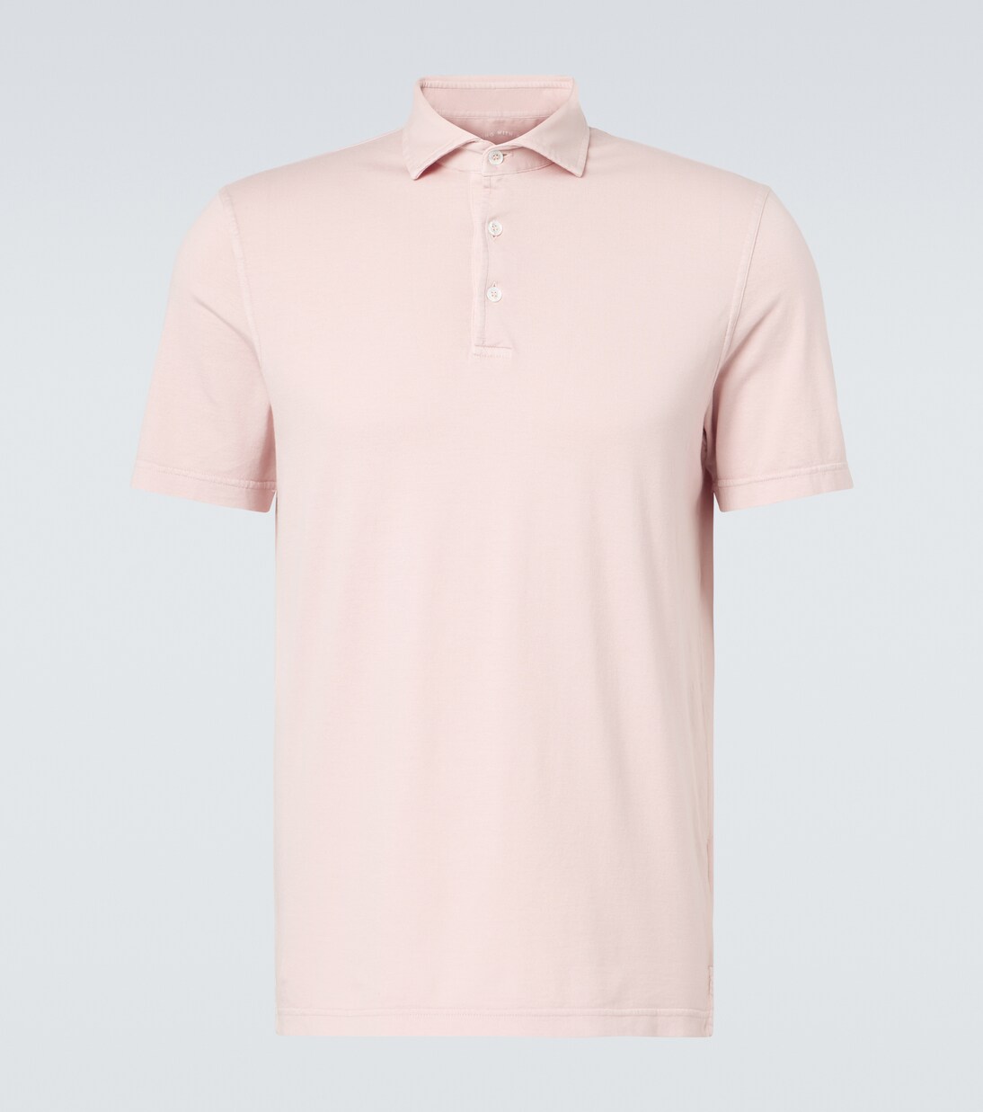 Polohemd Zero aus Baumwoll-Jersey | Fedeli