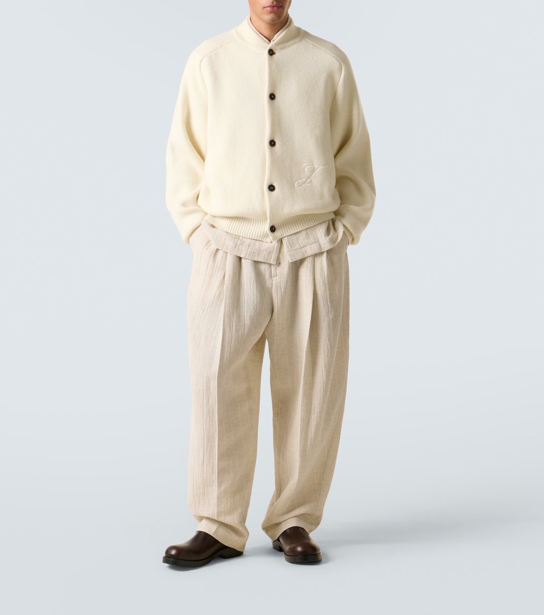 Pallone wool and cashmere cardigan | Jacquemus